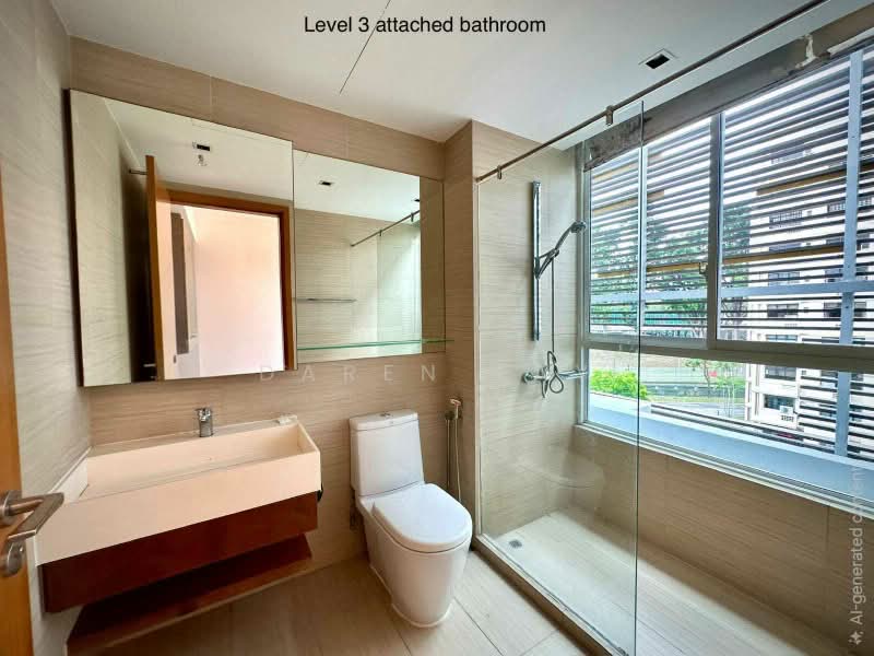 Cabana, 77 Sunrise Terrace, 4 Bedrooms, 3,068 sqft, Cluster House For Sale, by Daren Tay, 500185284 - Bathroom - PropertyGuru.com.sg