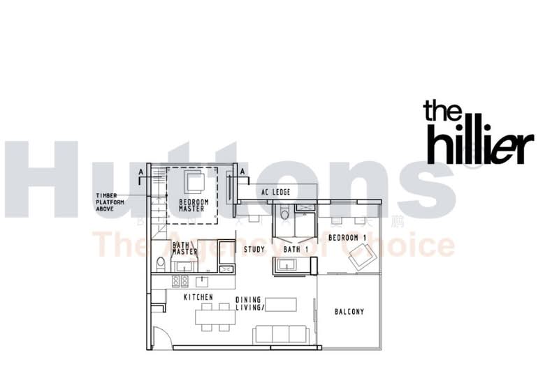 The Hillier, 6 Hillview Rise, 2 Bedrooms, 840 sqft, Condominium For Sale, by Ben XIA 夏天鹏, 500185290 - PropertyGuru.com.sg