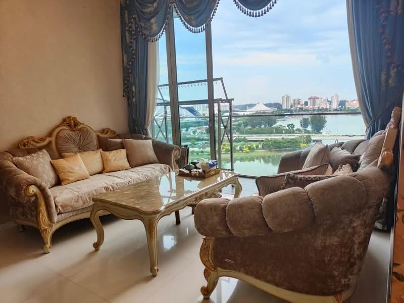 Kallang Riverside, 51 Kampong Bugis, 3 Bedrooms, 1,432 sqft, Condominium For Rent, by Y'von Koh, 500185300 - Living Room - PropertyGuru.com.sg