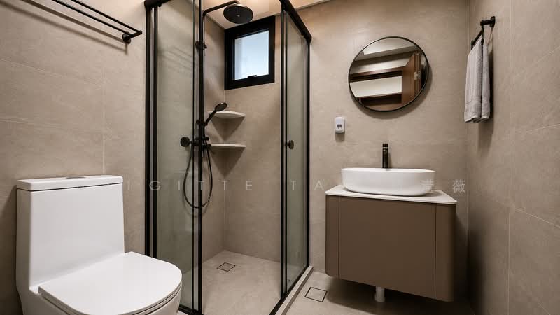 443A New Punggol Road, 443A New Punggol Road, Room Rental, 150 sqft, HDB Flat For Rent, by Brigitte Tan 郑滢薇, 500185337 - Bathroom - PropertyGuru.com.sg