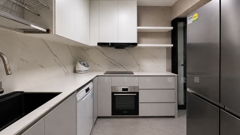 443A New Punggol Road, 443A New Punggol Road, Room Rental, 150 sqft, HDB Flat For Rent, by Brigitte Tan 郑滢薇, 500185337 - Kitchen - PropertyGuru.com.sg