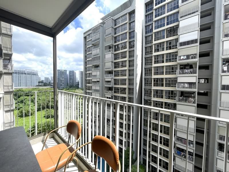 Rivercove Residences EC, 20 Anchorvale Ln, 3 Bedrooms, 958 sqft, Condominium For Sale, by Michelle Lee, 500185356 - Balcony - PropertyGuru.com.sg