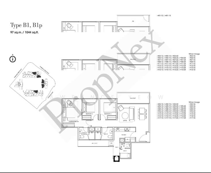 Waterwoods, 25 Punggol Field Walk, 3 Bedrooms, 1,044 sqft, Executive Condominium For Sale, by Lawrence Yeow, 500185360 - PropertyGuru.com.sg