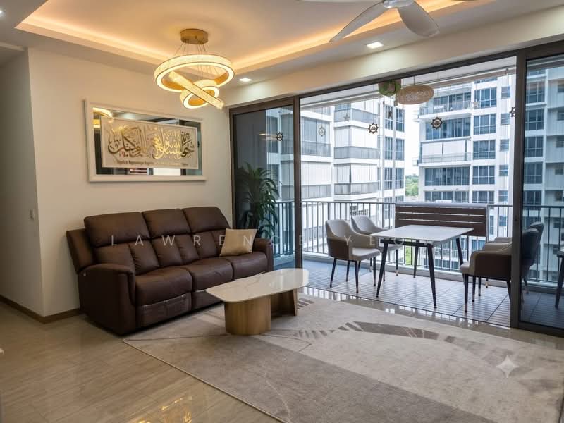 Waterwoods, 25 Punggol Field Walk, 3 Bedrooms, 1,044 sqft, Executive Condominium For Sale, by Lawrence Yeow, 500185360 - Living Room - PropertyGuru.com.sg