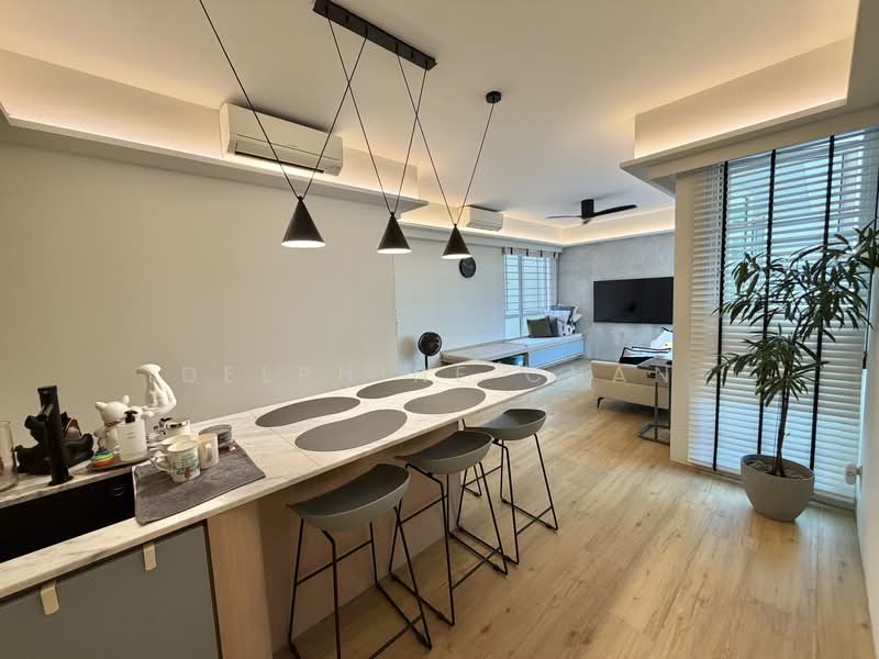 Savannah Condopark, 53 Simei Rise, 3 Bedrooms, 1,227 sqft, Condominium For Sale, by Delphine Chan, 500185365 - Living Room - PropertyGuru.com.sg