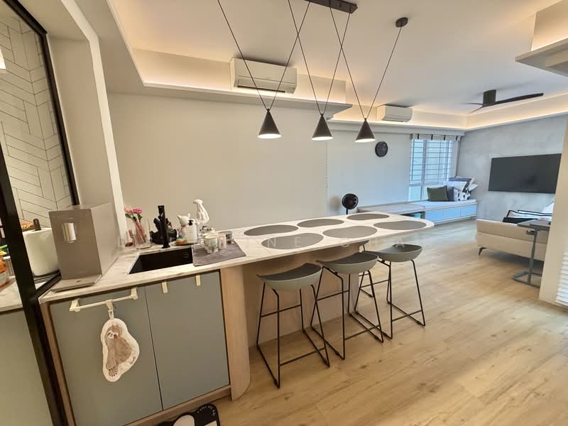 Savannah Condopark, 53 Simei Rise, 3 Bedrooms, 1,227 sqft, Condominium For Sale, by Delphine Chan, 500185365 - Kitchen - PropertyGuru.com.sg