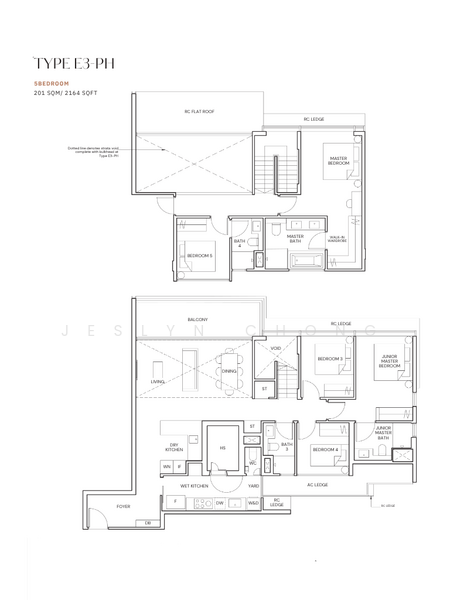Terra Hill, 18 Yew Siang Road, 4 Bedrooms, 1,894 sqft, Condominium For Sale, by Jeslyn Chong, 500185379 - PropertyGuru.com.sg