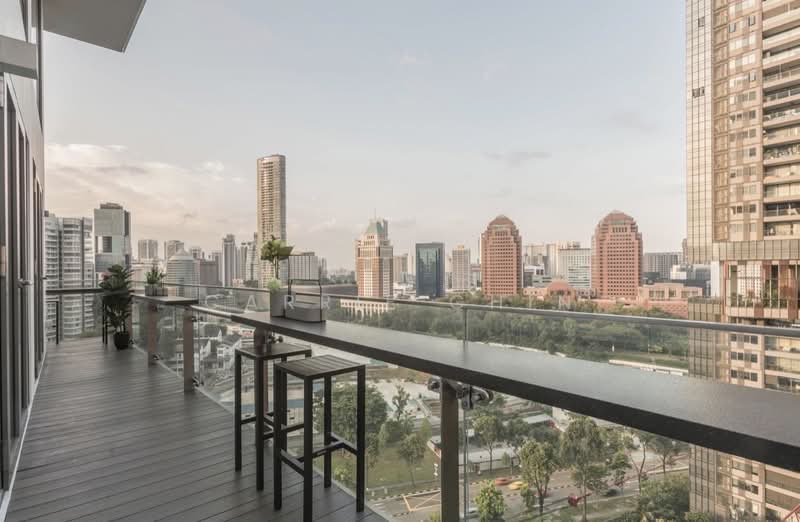 The Lumos, 9 Leonie Hill, 4 Bedrooms, 2,432 sqft, Apartment For Sale, by Carrie Chin, 500185431 - Balcony - PropertyGuru.com.sg