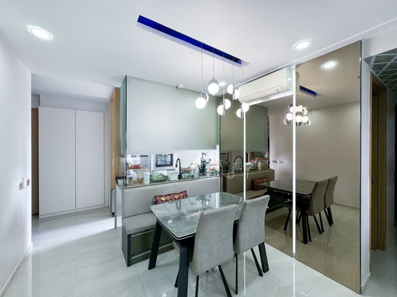 High Park Residences, 21 Fernvale Road, 3 Bedrooms, 990 sqft, Condominium For Sale, by THE SHAFIQ AFFANDI, 500185432 - Dining Room - PropertyGuru.com.sg