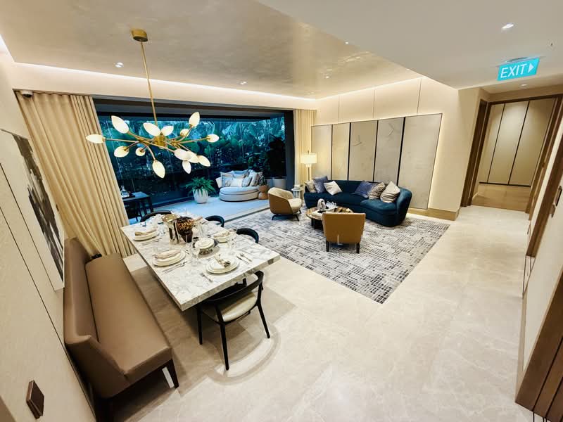 Aurea, 802 Beach Road, 4 Bedrooms, 1,442 sqft, Condominium For Sale, by Murphy Lee, 500185433 - Living Room - PropertyGuru.com.sg