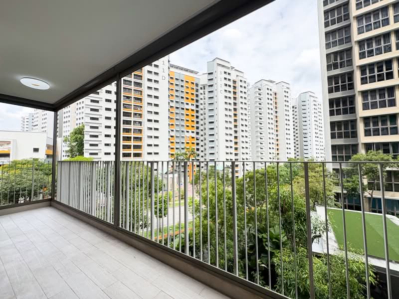 Rivercove Residences EC, 28 Anchorvale Ln, 4 Bedrooms, 1,184 sqft, Condominium For Rent, by June Ling, 500185439 - Balcony - PropertyGuru.com.sg