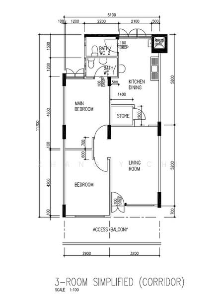 171 Yishun Avenue 7, 171 Yishun Avenue 7, 2 Bedrooms, 689 sqft, HDB Flat For Sale, by Zhang Yuchi, 500185443 - PropertyGuru.com.sg