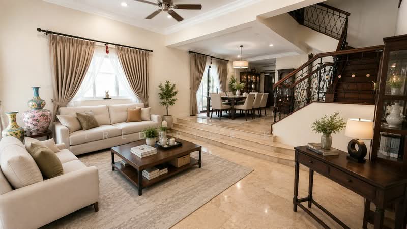 Corner Terrace Large Land Near Rosyth School & Serangoon North MRT, , 6 Bedrooms, 3,800 sqft, Corner Terrace For Sale, by Frederick Koh, 500185455 - Living Room - PropertyGuru.com.sg