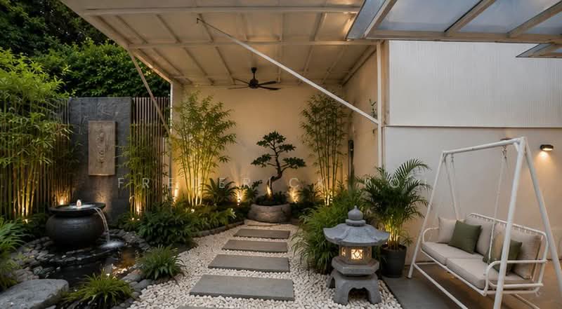 Corner Terrace Large Land Near Rosyth School & Serangoon North MRT, , 6 Bedrooms, 3,800 sqft, Corner Terrace For Sale, by Frederick Koh, 500185455 - Garden - PropertyGuru.com.sg