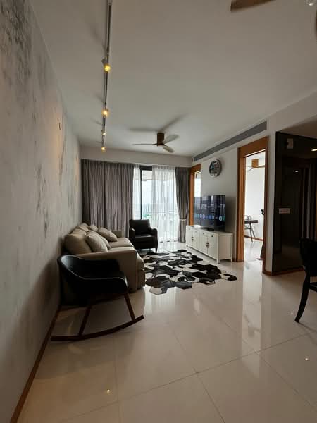 Concourse Skyline, 296 Beach Road, 2 Bedrooms, 1,098 sqft, Condominium For Rent, by Li Lin, 500185457 - Living Room - PropertyGuru.com.sg