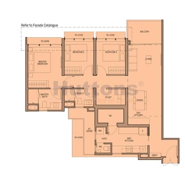 Tembusu Grand, 96 Jalan Tembusu, 3 Bedrooms, 1,173 sqft, Condominium For Sale, by Sandra Yap, 500185509 - PropertyGuru.com.sg