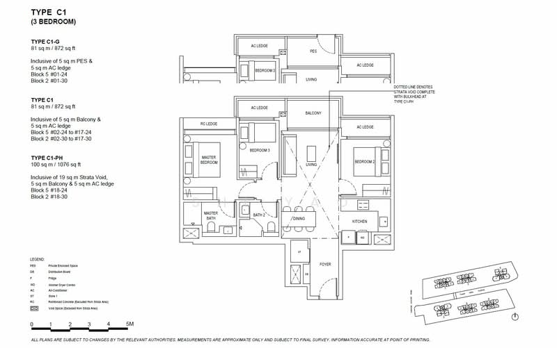 The Continuum, 1-8 Thiam Siew Avenue, 3 Bedrooms, 1,076 sqft, Condominium For Sale, by Shi Yao, 500185513 - PropertyGuru.com.sg