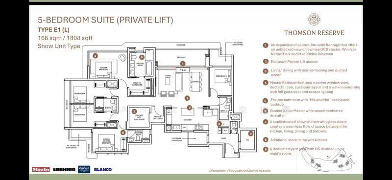 Thomson Reserve, Bright Hill Drive, Ang Mo Kio / Bishan / Thomson, 5 Bedrooms, 1,808 sqft, Condominium For Sale, by Stan Lee 李俊豪, 500185518 - PropertyGuru.com.sg