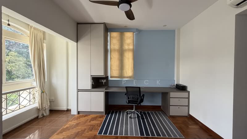 ❤️Usable porch space! ❤️ 1km to Rosyth Primary, , 5 Bedrooms, 3,700 sqft, Corner Terrace For Sale, by JAY PECK, 500185528 - Study - PropertyGuru.com.sg