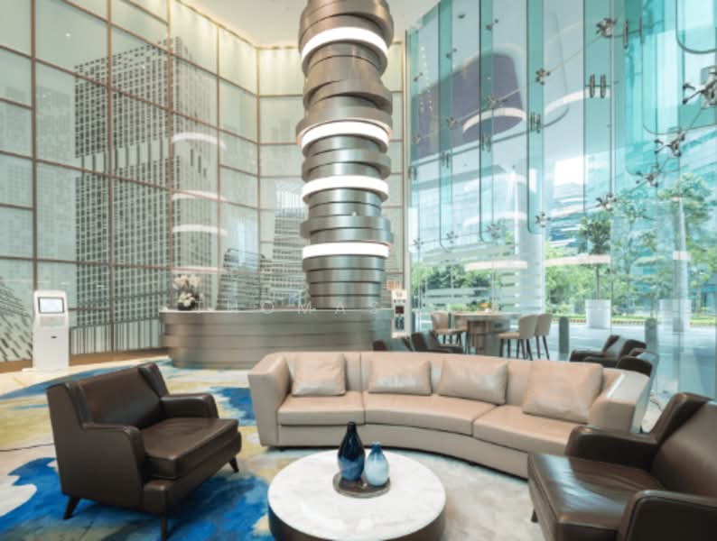 Galaxis, 1 Fusionopolis Place, 764 sqft, Business / Science Park For Rent, by Thomas Yee, 500185573 - Lobby - CommercialGuru.com.sg