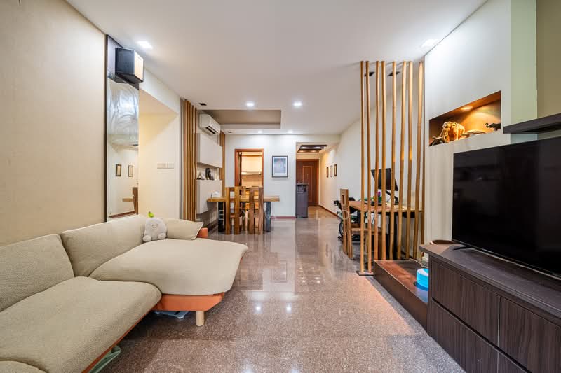 Rivervale Crest, 9 Rivervale Crescent, 3 Bedrooms, 1,216 sqft, Condominium For Sale, by Alexa Loh, 500185609 - Living Room - PropertyGuru.com.sg
