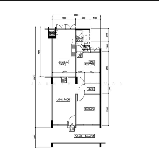 619 Bedok Reservoir Road, 619 Bedok Reservoir Road, 2 Bedrooms, 732 sqft, HDB Flat For Sale, by Jabbar Rahman, 500185632 - PropertyGuru.com.sg