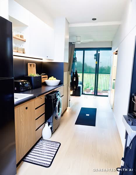 Treasure at Tampines, 57 Tampines Lane, Studio, 463 sqft, Condominium For Sale, by Karen Ng, 500185662 - Kitchen - PropertyGuru.com.sg