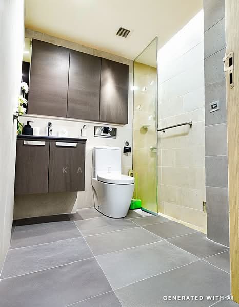 Treasure at Tampines, 57 Tampines Lane, Studio, 463 sqft, Condominium For Sale, by Karen Ng, 500185662 - Bathroom - PropertyGuru.com.sg