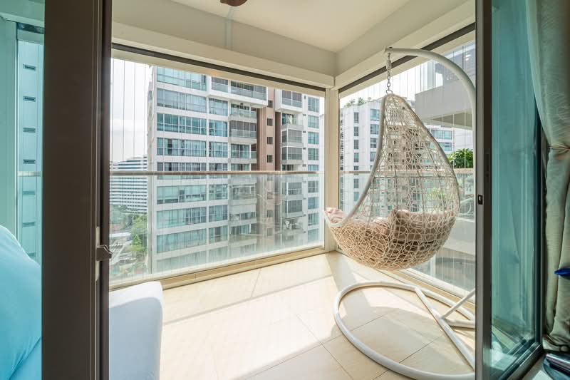 A Treasure Trove, 62 Punggol Walk, 2 Bedrooms, 915 sqft, Condominium For Sale, by Caline Leong, 500185681 - Balcony - PropertyGuru.com.sg