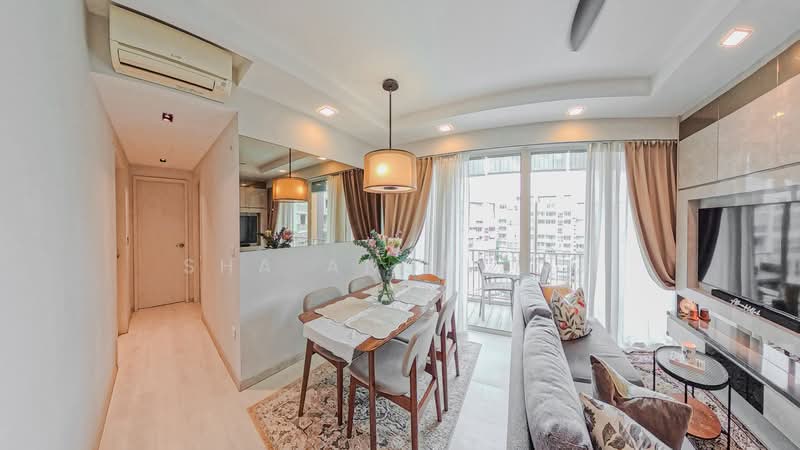 Watercolours, 25 Pasir Ris Link, 3 Bedrooms, 1,141 sqft, Executive Condominium For Sale, by Sha Angullia, 500185687 - Dining Room - PropertyGuru.com.sg