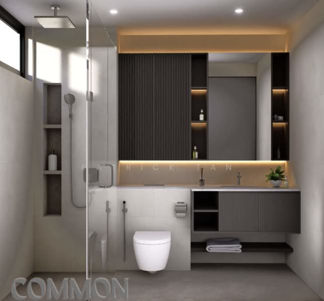 ✨ D15 BRAND NEW FREEHOLD 3.5 STOREY SEMI D ✨, , 6 Bedrooms, 6,311 sqft, Semi-Detached House For Sale, by Patrick Tan, 500185691 - Bathroom - PropertyGuru.com.sg