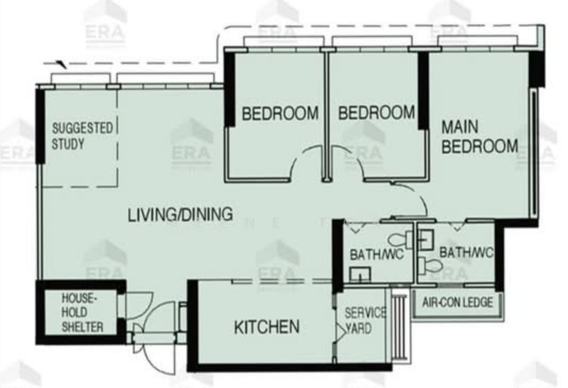153C Bedok South Road, 153C Bedok South Road, 3 Bedrooms, 1,216 sqft, HDB Flat For Sale, by Reene Tok, 500185725 - PropertyGuru.com.sg