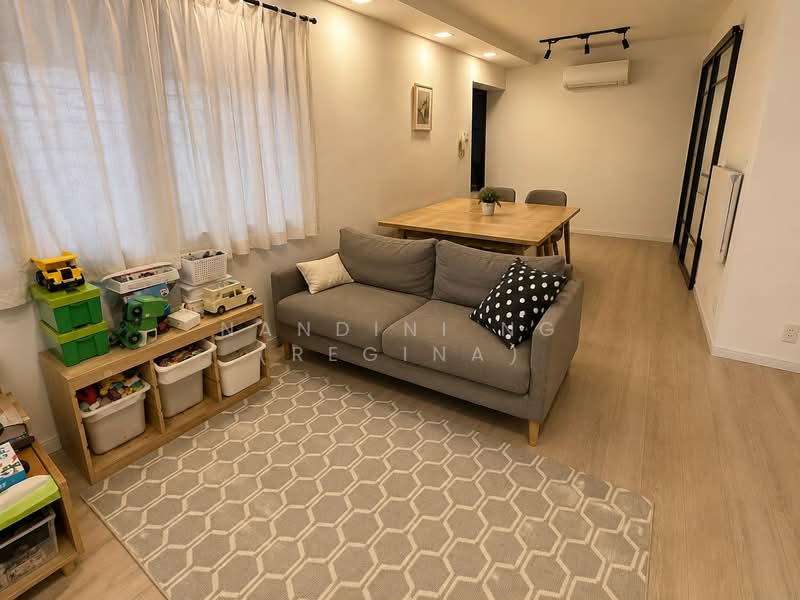 23 Jalan Membina, 23 Jalan Membina, 3 Bedrooms, 969 sqft, HDB Flat For Sale, by Nandini Ng (Regina), 500185760 - Living Room - PropertyGuru.com.sg