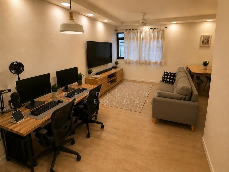 23 Jalan Membina, 23 Jalan Membina, 3 Bedrooms, 969 sqft, HDB Flat For Sale, by Nandini Ng (Regina), 500185760 - Living Room - PropertyGuru.com.sg