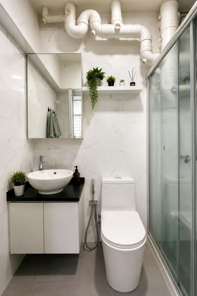 23 Jalan Membina, 23 Jalan Membina, 3 Bedrooms, 969 sqft, HDB Flat For Sale, by Nandini Ng (Regina), 500185760 - Bathroom - PropertyGuru.com.sg