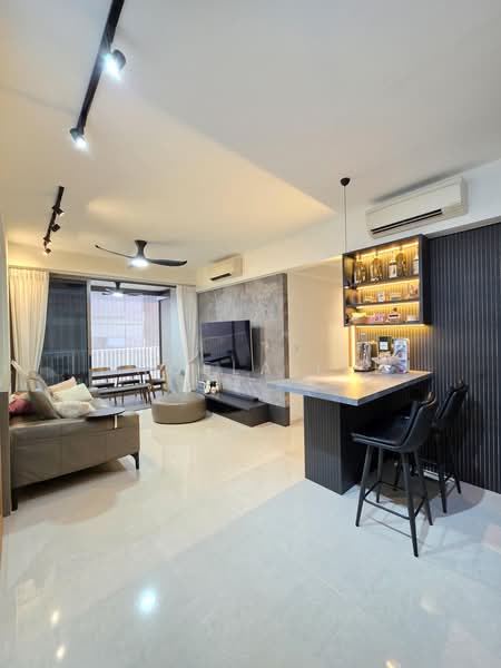 Rivercove Residences EC, 22 Anchorvale Ln, 4 Bedrooms, 1,163 sqft, Condominium For Sale, by Angela Lee, 500185796 - Living Room - PropertyGuru.com.sg