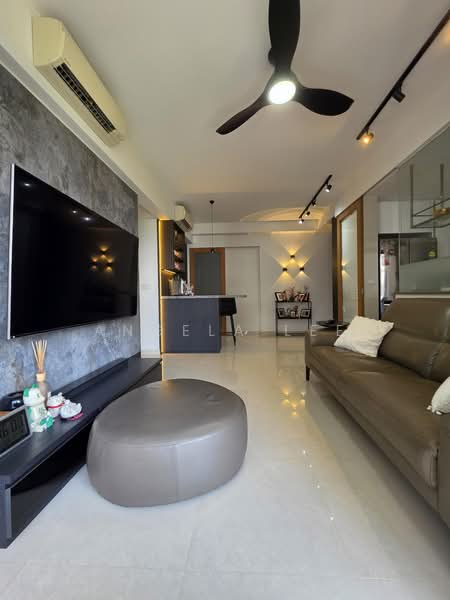 Rivercove Residences EC, 22 Anchorvale Ln, 4 Bedrooms, 1,163 sqft, Condominium For Sale, by Angela Lee, 500185796 - Living Room - PropertyGuru.com.sg