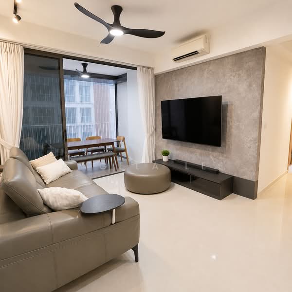 Rivercove Residences EC, 22 Anchorvale Ln, 4 Bedrooms, 1,163 sqft, Condominium For Sale, by Angela Lee, 500185796 - Living Room - PropertyGuru.com.sg