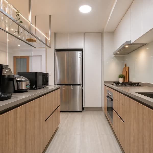 Rivercove Residences EC, 22 Anchorvale Ln, 4 Bedrooms, 1,163 sqft, Condominium For Sale, by Angela Lee, 500185796 - Kitchen - PropertyGuru.com.sg