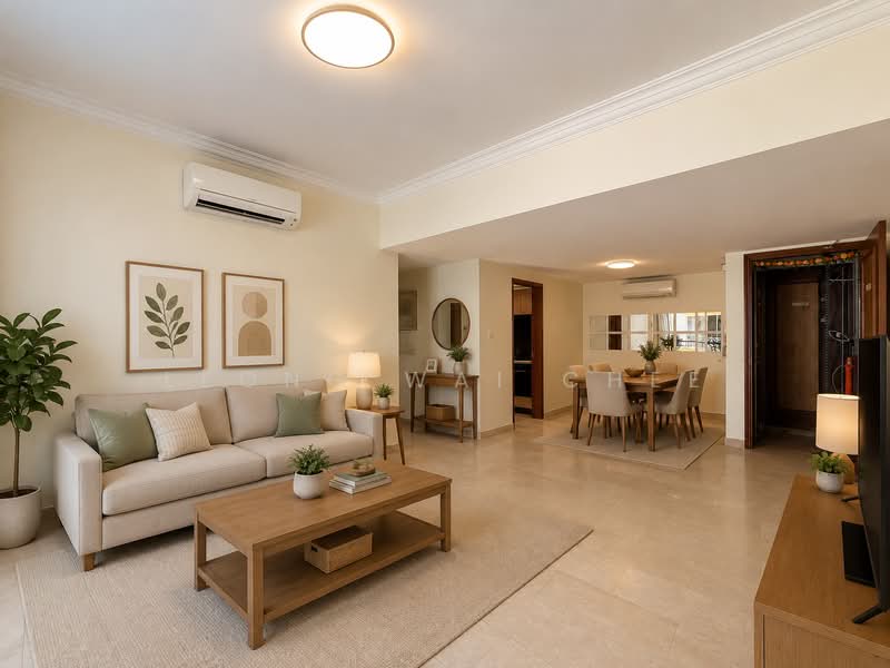 Jersey Lodge, 150 Lorong J Telok Kurau, 2 Bedrooms, 936 sqft, Condominium For Rent, by Leong Wai Chee, 500185857 - Living Room - PropertyGuru.com.sg