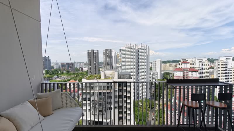 Highline Residences, 9 Kim Tian Road, 3 Bedrooms, 915 sqft, Condominium For Sale, by Jose Loh Zhenhao, 500185866 - Balcony - PropertyGuru.com.sg