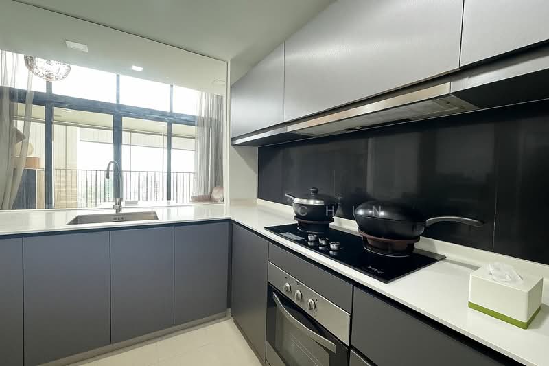 River Isles, 68 Edgedale Plains, 3 Bedrooms, 1,647 sqft, Condominium For Rent, by Ethan Chin, 500185882 - Kitchen - PropertyGuru.com.sg