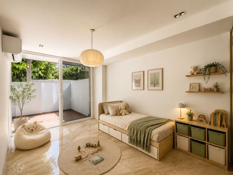 Brand New Corner Terrace @ Serangoon Gardens, Brighton Crescent, 5 Bedrooms, 6,500 sqft, Corner Terrace For Sale, by David Lim 林伟达, 500185924 - Bedroom - PropertyGuru.com.sg