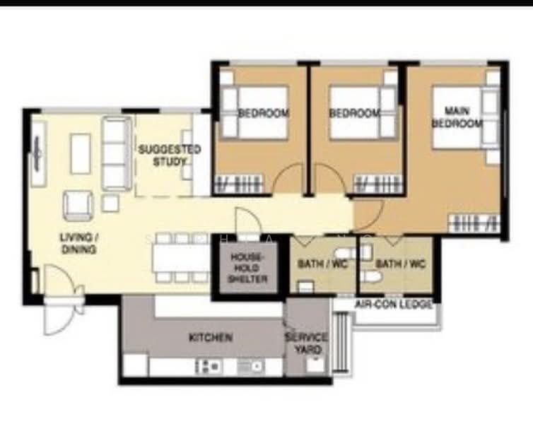 109D Canberra Walk, 109D Canberra Walk, 3 Bedrooms, 1,227 sqft, HDB Flat For Sale, by Sophia Ong, 500185933 - PropertyGuru.com.sg