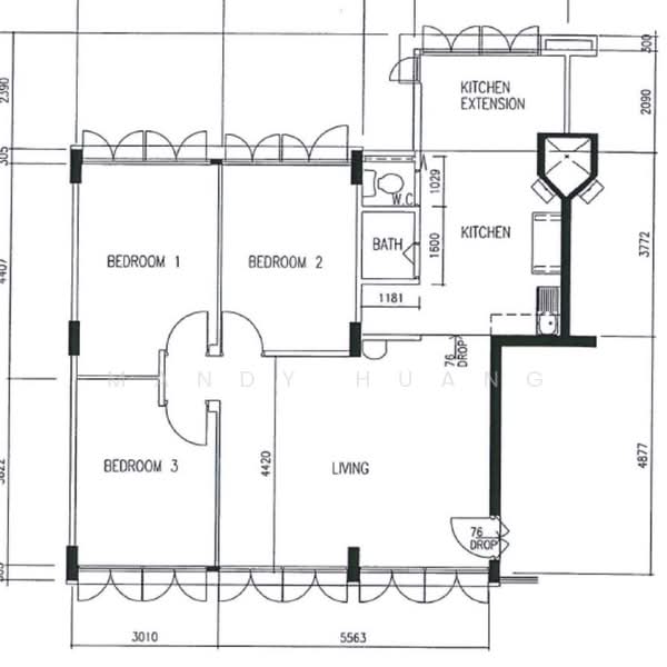 501 Hougang Avenue 8, 501 Hougang Avenue 8, 3 Bedrooms, 904 sqft, HDB Flat For Rent, by Mandy Huang, 500185950 - PropertyGuru.com.sg