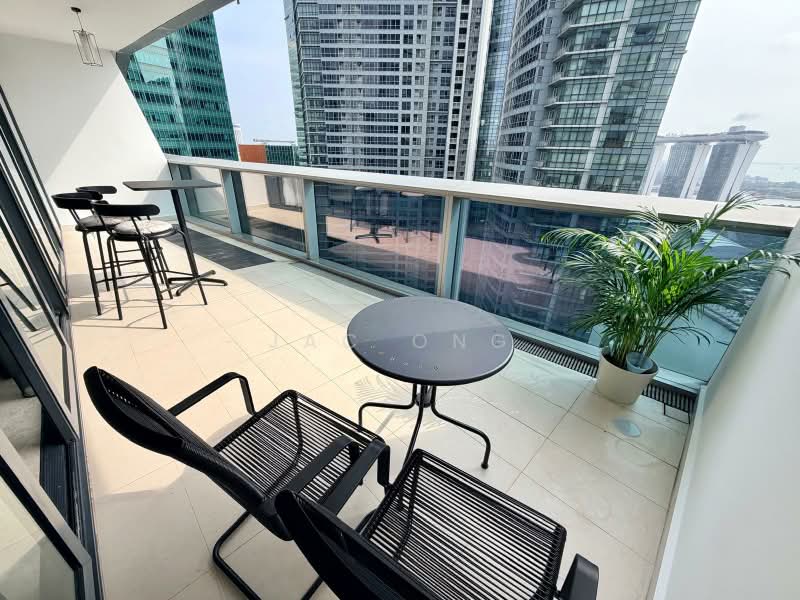 Marina Bay Suites, 3 Central Boulevard, 3 Bedrooms, 1,604 sqft, Apartment For Sale, by Jac Ong, 500185971 - Balcony - PropertyGuru.com.sg