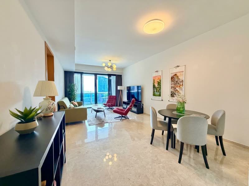 Marina Bay Suites, 3 Central Boulevard, 3 Bedrooms, 1,604 sqft, Apartment For Sale, by Jac Ong, 500185971 - Living Room - PropertyGuru.com.sg