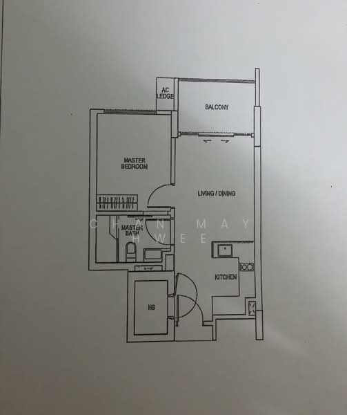 Euhabitat, 332 Jalan Eunos, 1 Bedroom, 538 sqft, Condominium For Rent, by Chan May Hwee, 500186098 - PropertyGuru.com.sg