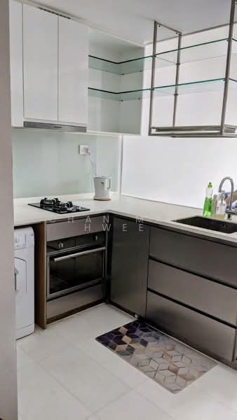 Euhabitat, 332 Jalan Eunos, 1 Bedroom, 538 sqft, Condominium For Rent, by Chan May Hwee, 500186098 - Kitchen - PropertyGuru.com.sg