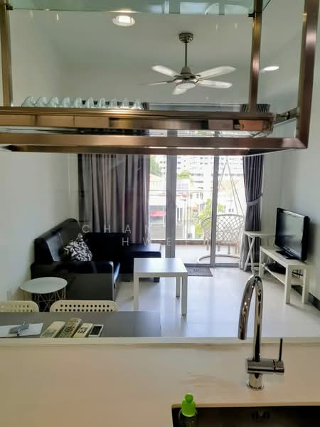 Euhabitat, 332 Jalan Eunos, 1 Bedroom, 538 sqft, Condominium For Rent, by Chan May Hwee, 500186098 - Living Room - PropertyGuru.com.sg